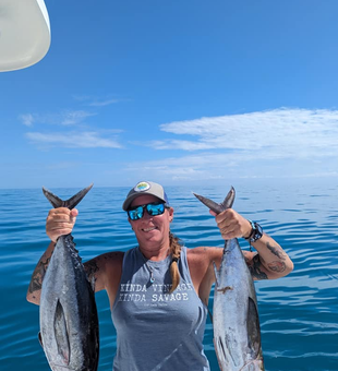Reeling in big catches in Cudjoe Key!